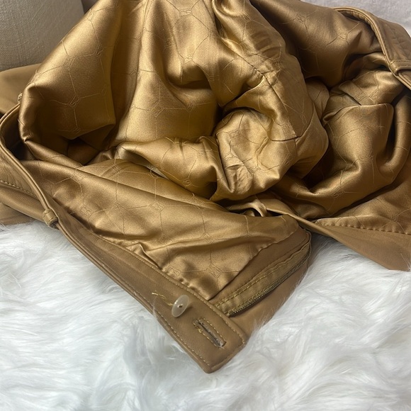 ST. JOHN COUTURE by Marie Gray 100% LEATHER COUTURE PANTS - Picture 15 of 16